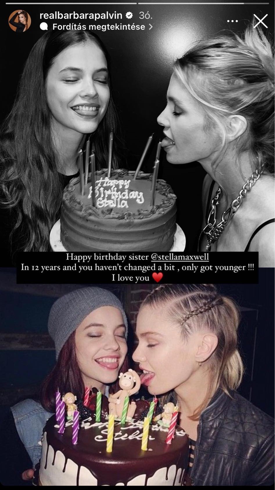 Palvin Barbara Instagram Storyban nosztalgiázott