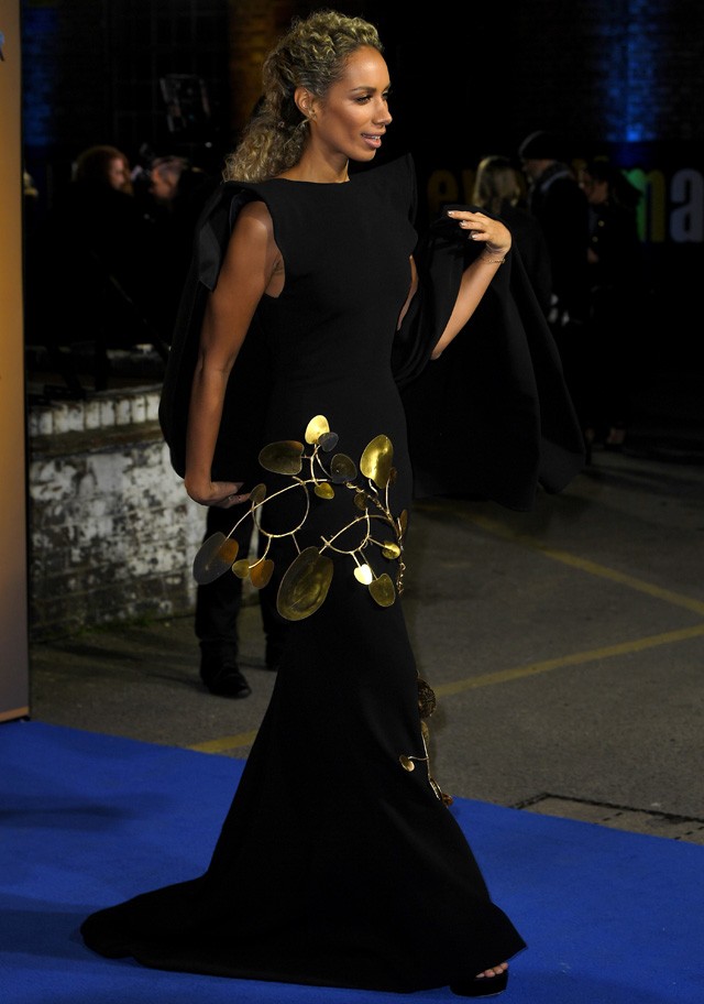 Leona Lewis a Fekete párduc vetítésén