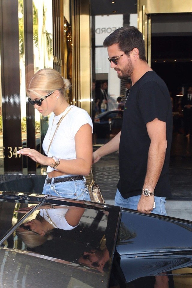 Sofia Richie és Scott Disick egyszerűen elválaszthatatlanok!