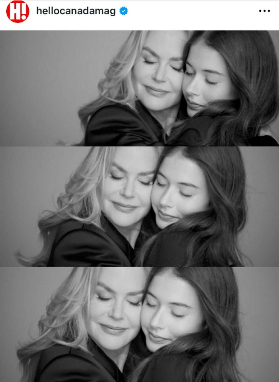 Nicole Kidman és lánya, Faith közös fotója egyszerűen lenyűgöző