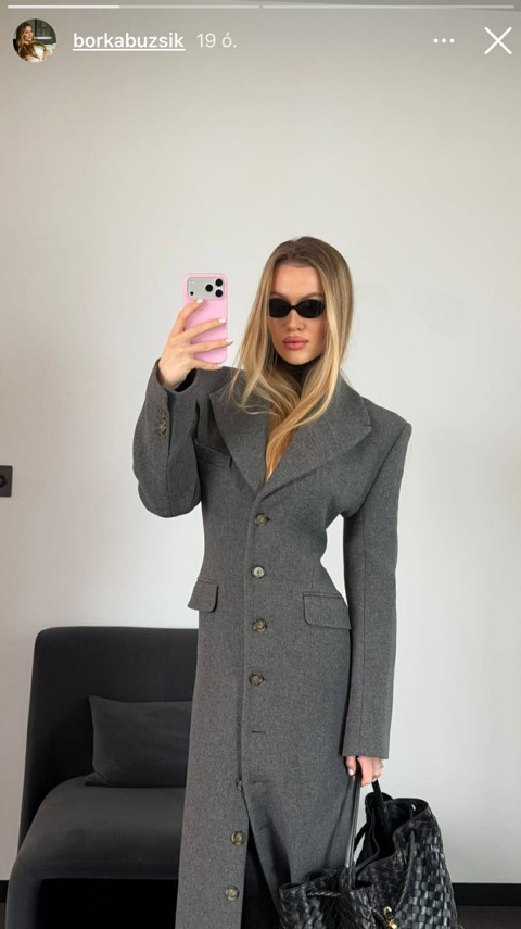 Buzsik Borka letisztult összeállításával új szintre emelte az elegancia és a sikk fogalmát