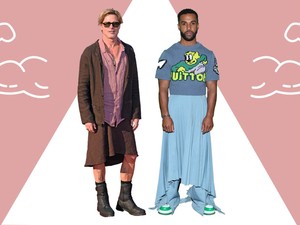 A férfiakat nem a nadrág teszi férfivá - Íme 5 híresség, aki bátran visel szoknyát