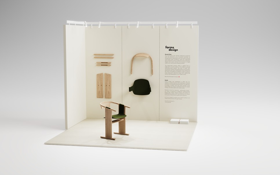 Így néz ki a Forms Design standja a Stockholm Furniture Fair kiállításon