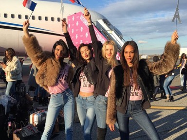 Párizs angyalai: A Victoria´s Secret modellek megérkeztek a show-ra