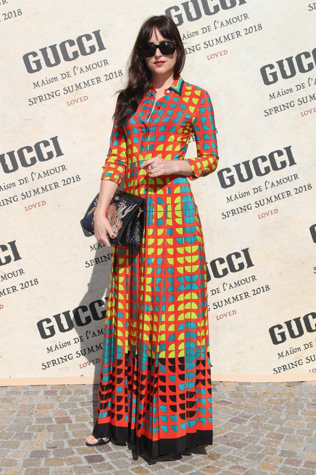 Dakota Johnson gucci