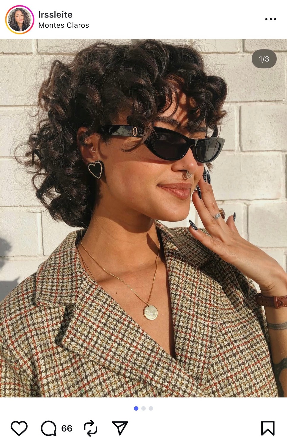 A göndör haj menő!  A sikkes pixie-vel tökéletesen kiemelheted fürtjeidet