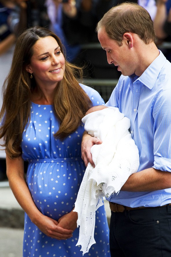 Katalin hercegnének láthatóan még nem ment le a hasa a szülés után