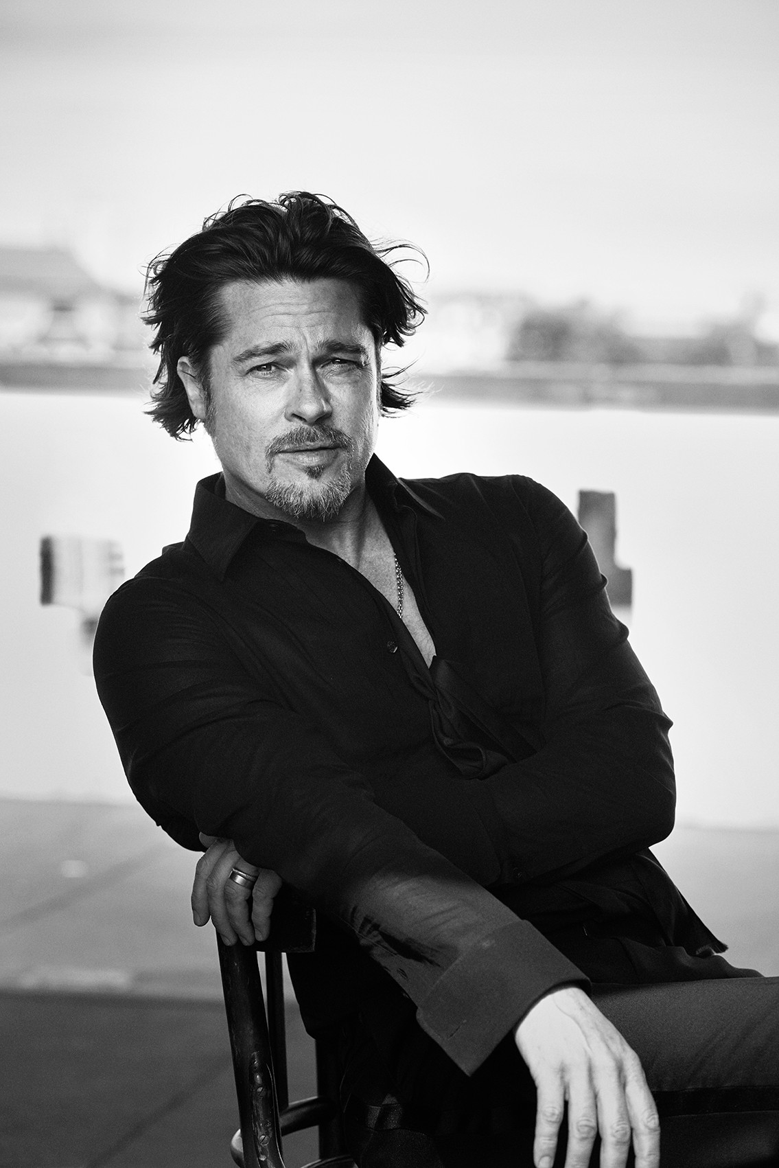 Peter Lindbergh: Brad Pitt, Snap Studios, London 