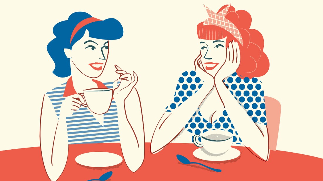 glamourplusz barátság nők kávé