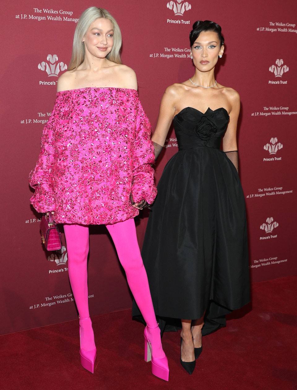  Gigi Hadid és Bella Hadid együtt a vörös szőnyegen