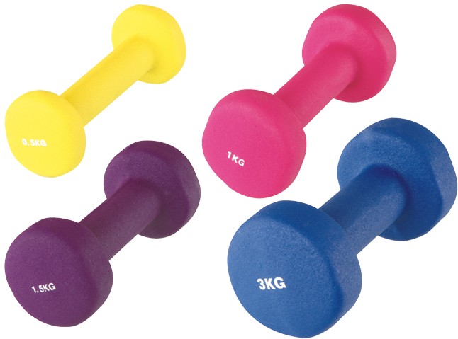 Neoprén súlyzók BODY SCULPTURE - Hervis 799 Ft (0,5 kg), 1599 Ft (1 kg), 2299 Ft (1,5 kg), 4499 Ft (3 kg) G-nap 640 Ft, 1280 Ft, 1840 Ft, 3600 Ft