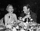 Gábor Zsazsa és Robert Taylor színész 1950-ben. 