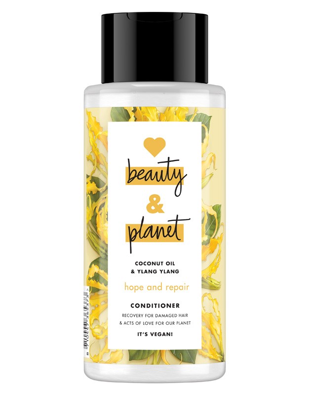 Hope Repair vegán hajbalzsam LOVE BEAUTY & PLANET 1799 Ft/400 ml (4,49 Ft/1 ml)