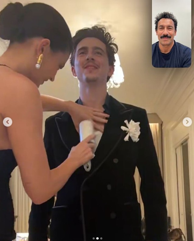 Kylie Jenner és Timothée Chalamet együtt készülődtek a díjátadóra