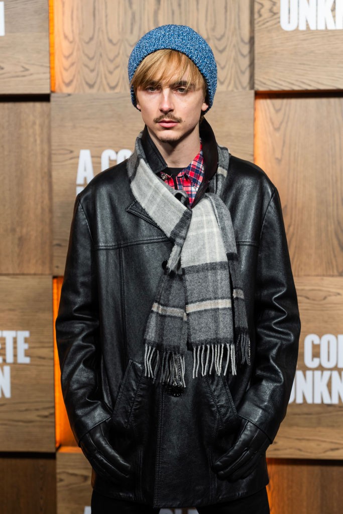 Timothée Chalamet a Complete Unknown című film premierjén