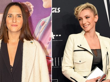 Fotón, ahogy Borbély Alexandra kisbabája elbűvöli Eke Angélát