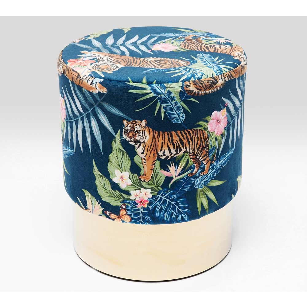 Bársony puff - The French Bedroom Co, £99