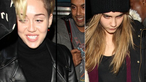 Miley Cyrus és Cara Delevingne Amszterdamban együtt füveztek?