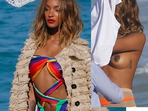 Jourdan Dunn közszemlére bocsátotta melleit