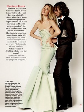 Doutzen Kroes ruháját fejtik le