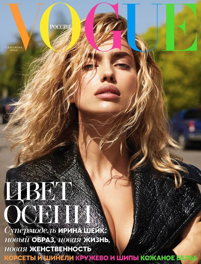 Irina Shayk Vogue Russia