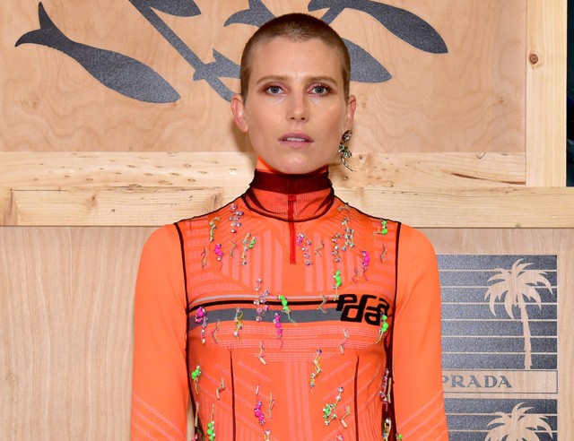 Dree Hemingway a Prada show-ján
