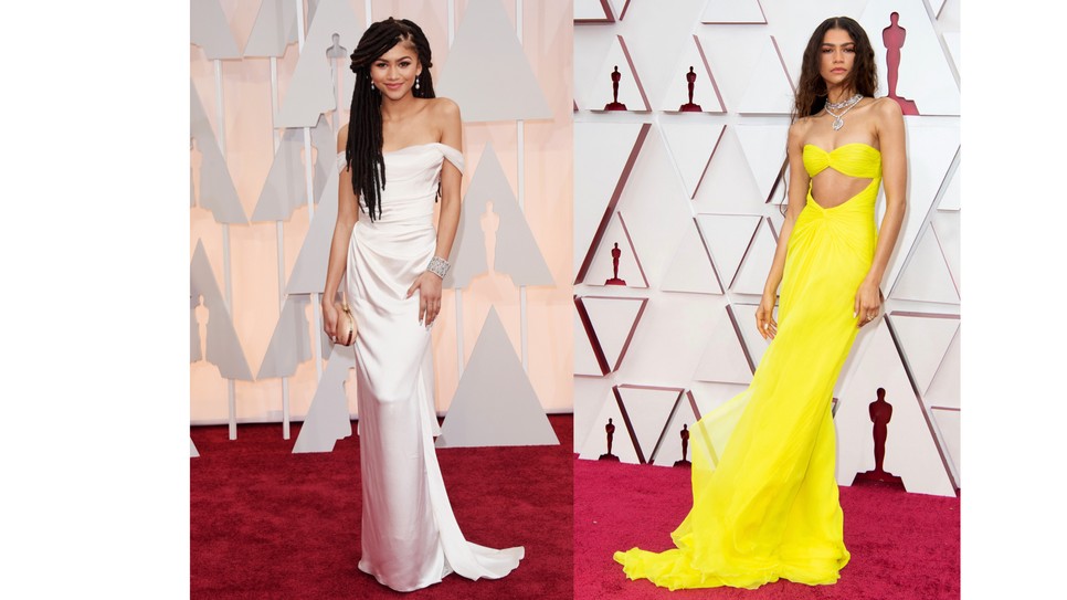 Zendaya 2015-ben, és 2021-ben