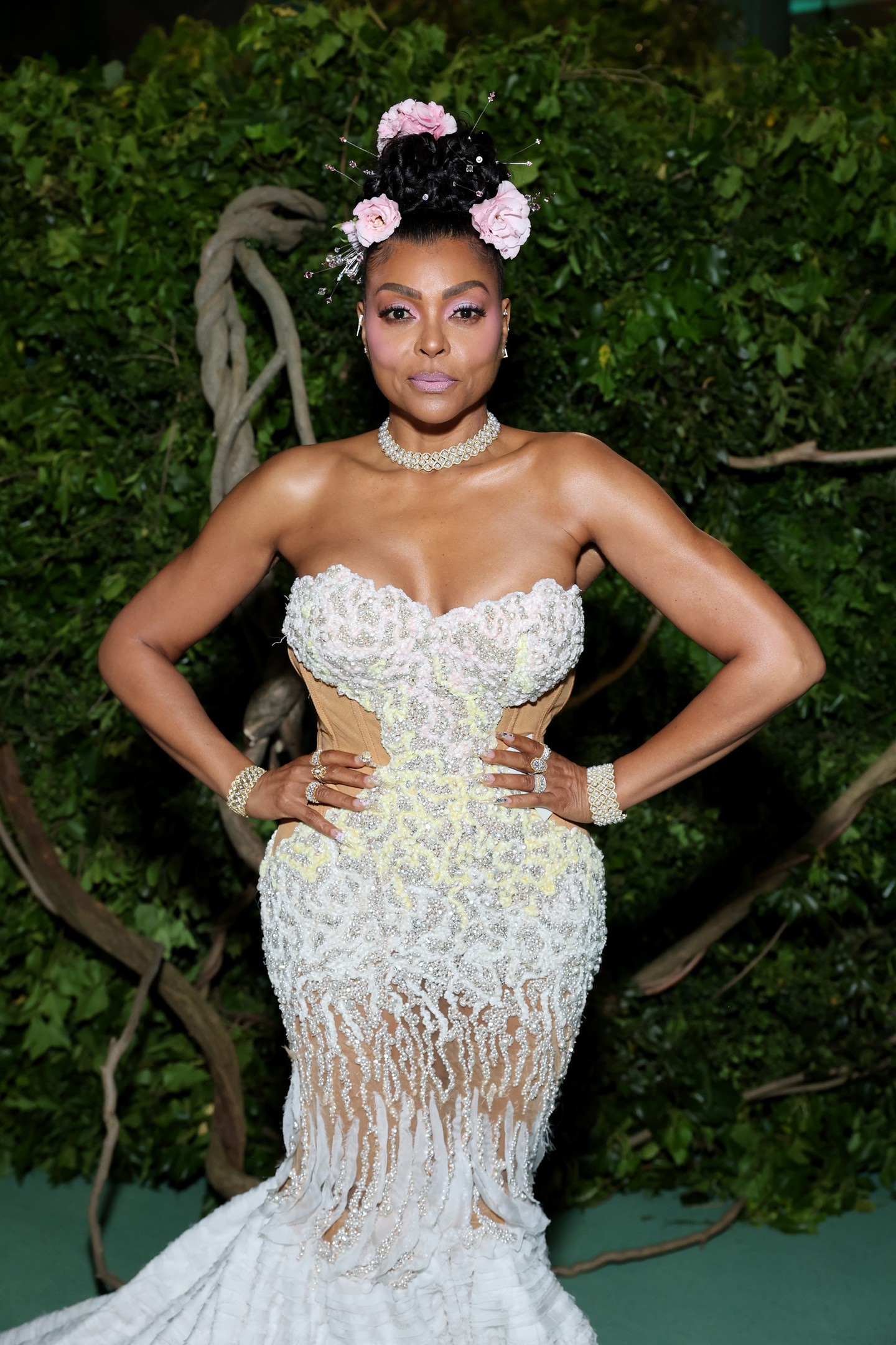 Taraji P. Henson a 2024-es Met-gálán.