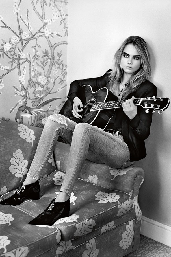 Cara Delevingne Topshop kampányfotóiban nem csalódtunk