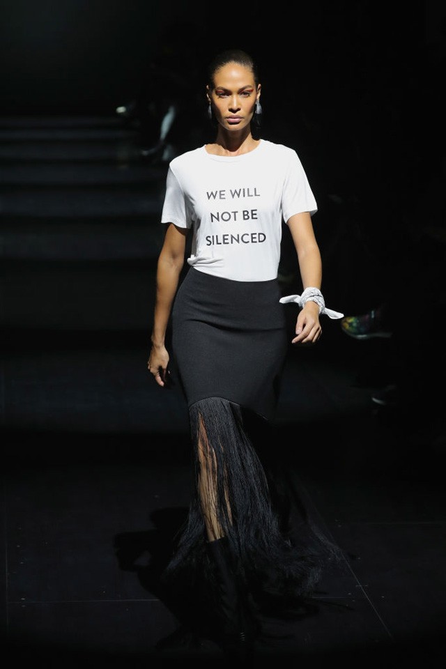 Joan Smalls Prabal Gurung New York Fashion Week