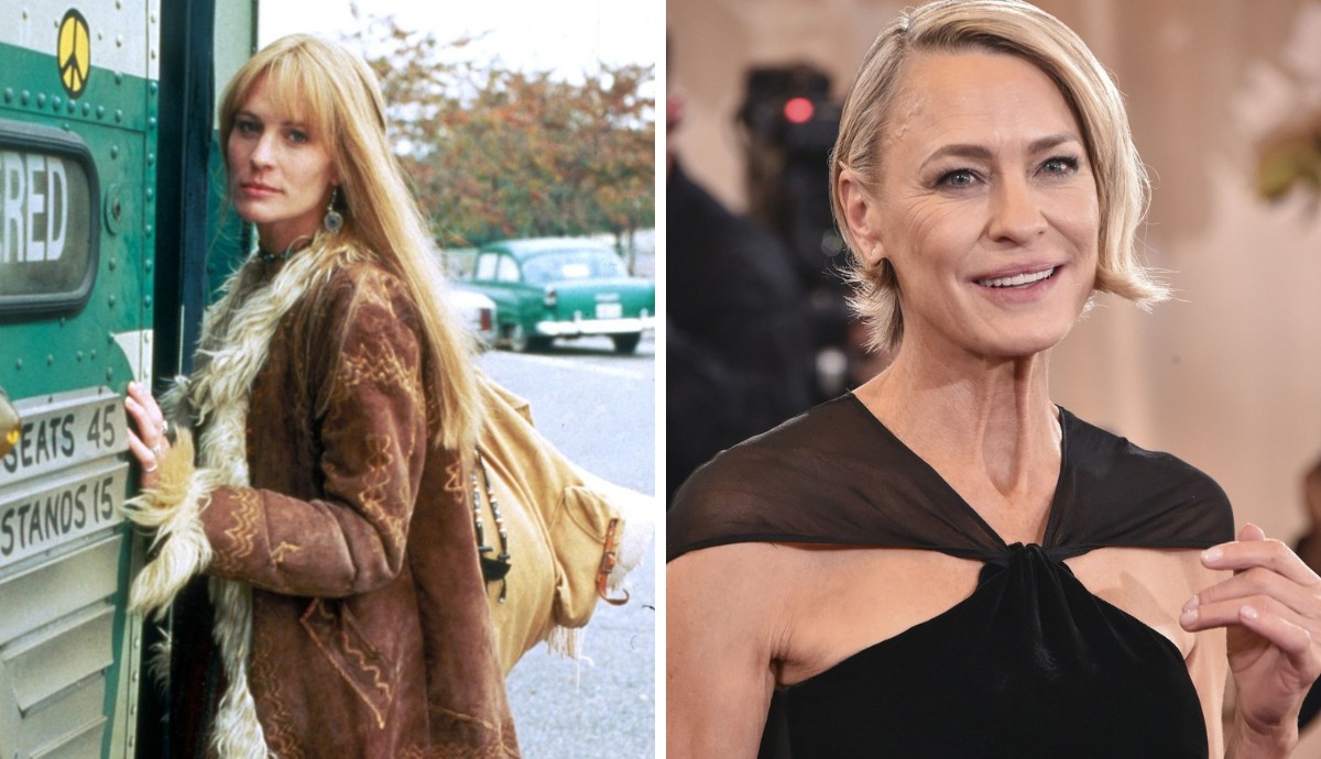 A 60 éves Robin Wright, aki Jenny-t, Forrest gyerekkori barátját és későbbi feleségét alakította, az 1987-es A herceg menyasszonya című filmben játszott  szerepével vált híressé. Karrierje során több Emmy-jelölést is begyűjtött, és ma már rendezőként is tevékenykedik. 2018 augusztusában férjhez ment az Yves Saint Laurent vezetőjéhez, Clement Giraudet-hoz, de a pár 2022-ben elvált. Később, 1996 és 2010 között a színész Sean Penn felesége volt, a párnak két gyermeke született, Dylan és Hopper.