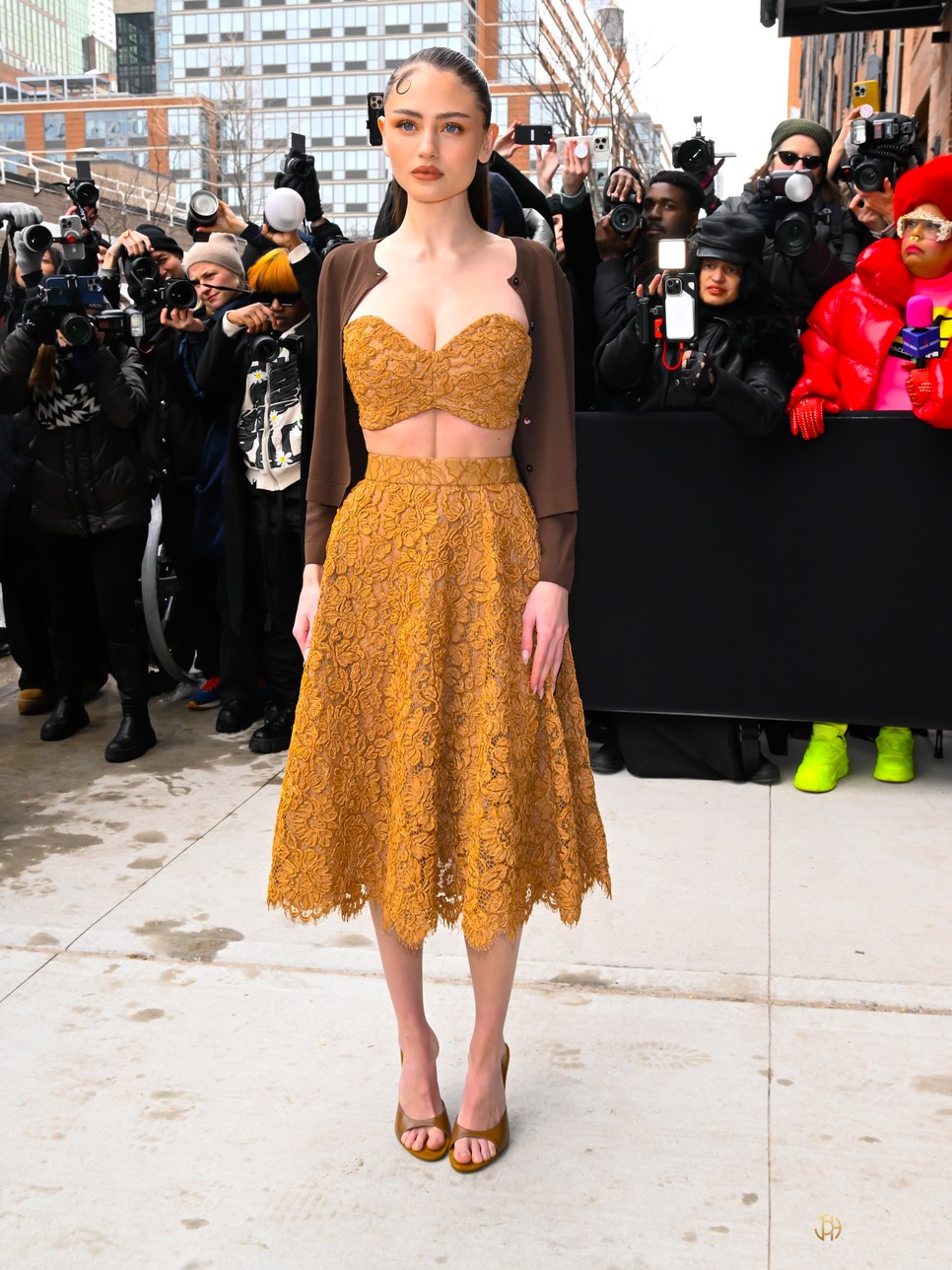 Lenyűgözően festett Leni Klum ebben a szettben