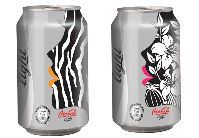 Új ruhában a Coca-Cola light!