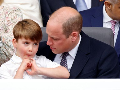 Azonnal elolvadunk Vilmos herceg és Lajos herceg tündéri apa-fia pillanatától!