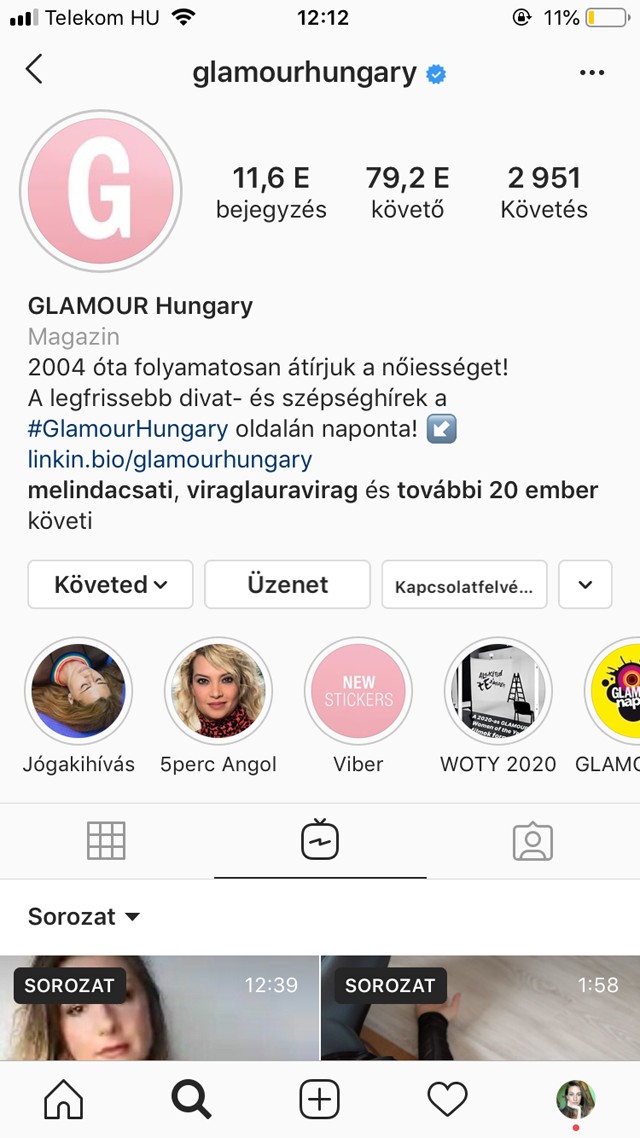 Minden nap este 7-től sztárokkal és szakértőkkel beszélgetünk Instagramon élőben