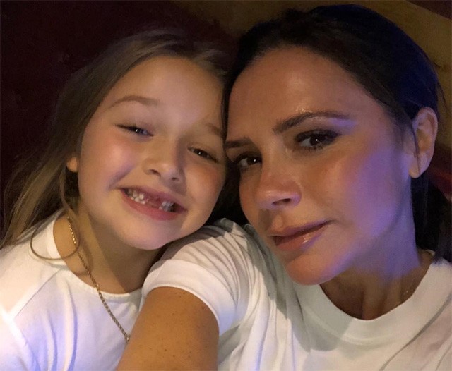 Victoria és Harper Beckham