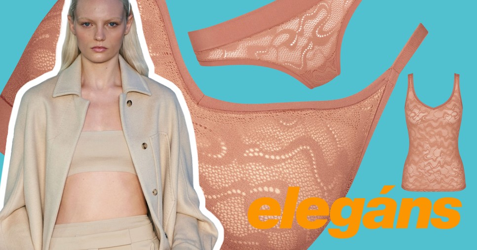 Egy elegáns fehérnemű merész fűszerezést kap, ha csak egy blézert veszel fel hozzá