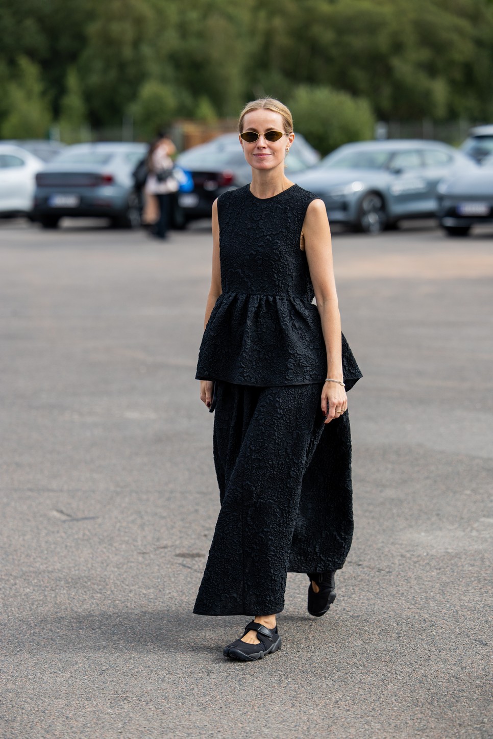 Cecilie Thorsmark 2025-ben a koppenhágai divathéten