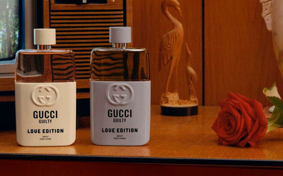 Guilty Pour Femme Love Edition 2021 edp GUCCI 33 890 Ft/ 50 ml (677,8 Ft/ 1 ml), Guilty Pour Homme Love Edition 2021 Edt GUCCI 25 690 Ft/ 50 ml (513,8 Ft/ 1 ml)