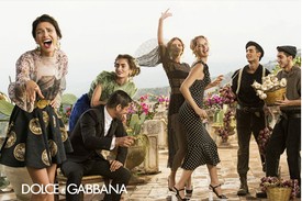 Dolce & Gabbana 2014 tavasz-nyár. Fotó: Domenico Dolce