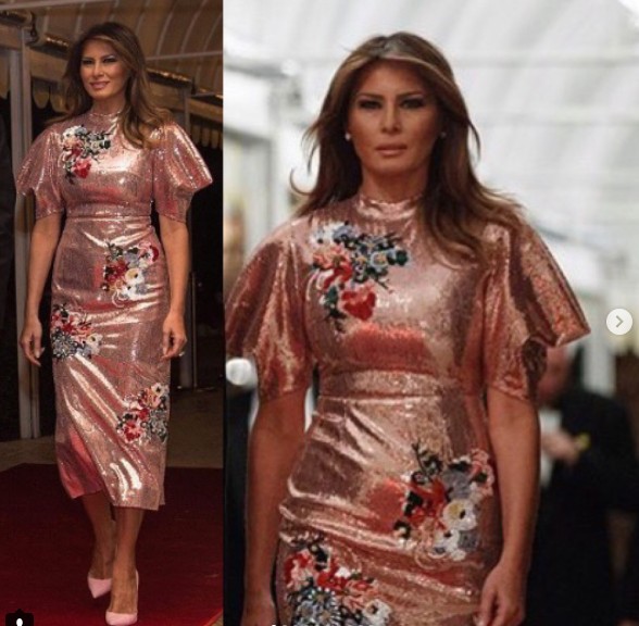 Melania Trump szilveszteri ruhájával megint mindent elrontott!