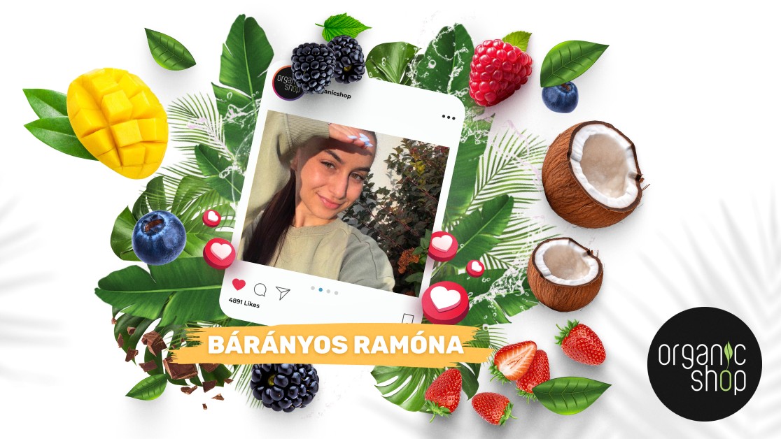 Bárányos Ramóna az Organic Shop új nagykövete – Ismerd meg inspiráló történetét!