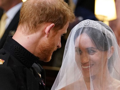 Meghan Markle a világ leggyönyörűbb menyasszonya! A fátyla pedig rekordhosszúságú!