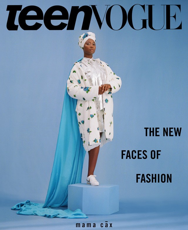 Mama Cax a Teen Vogue címlapján