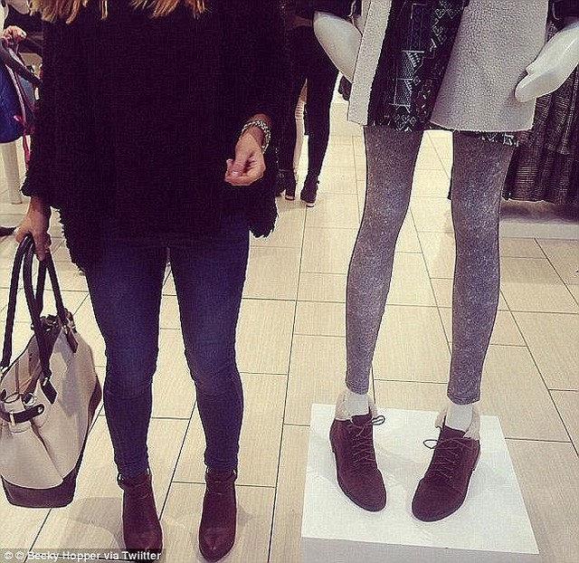 A 15 éves lánynak elege lett a csontsovány próbababákból