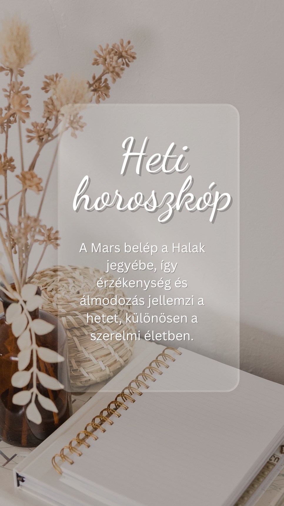 Egy kis emlékeztető a heti horoszkóptól