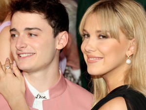 A Stranger Things sztárjai, Millie Bobby Brown és Noah Schnapp házassági egyezséget kötöttek