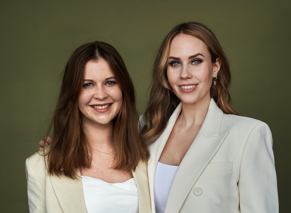 Sonkoly Brigitta (balra) és Lóránt Dalma (jobbra) álmodták meg a Brida Headspa szépségszalont