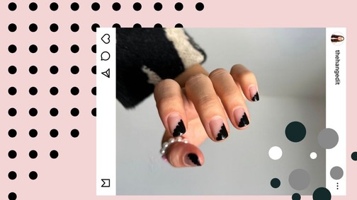 A legújabb körömtrend látványos, mégis nagyon egyszerűen elkészíthető