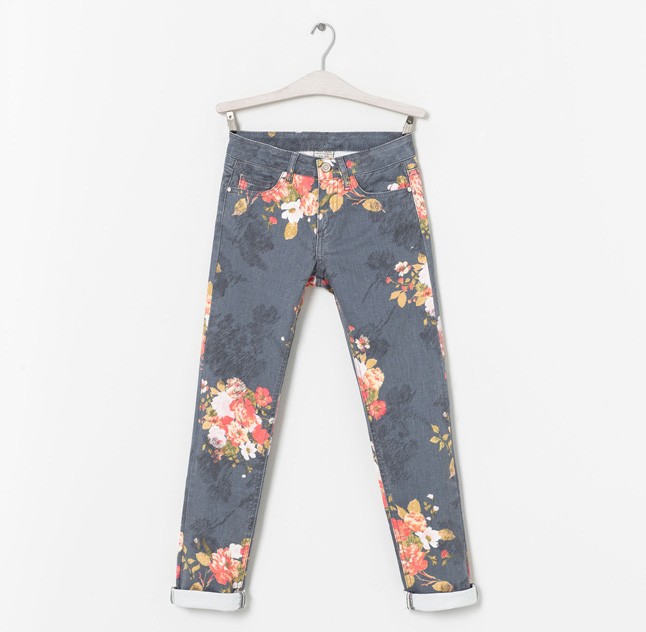 Virágos nadrág ZARA 6995 Ft